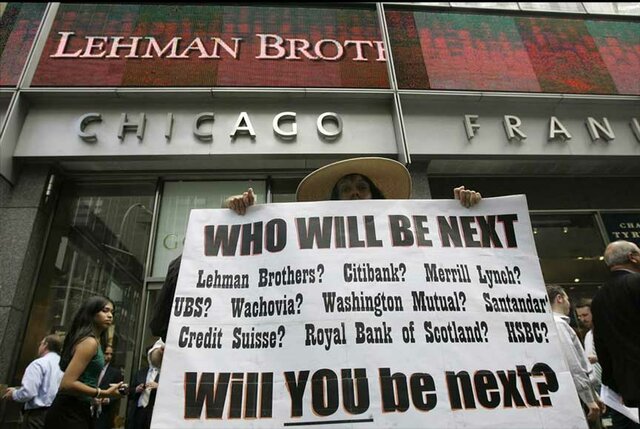 Lehman Brothers File for Bankruptcy