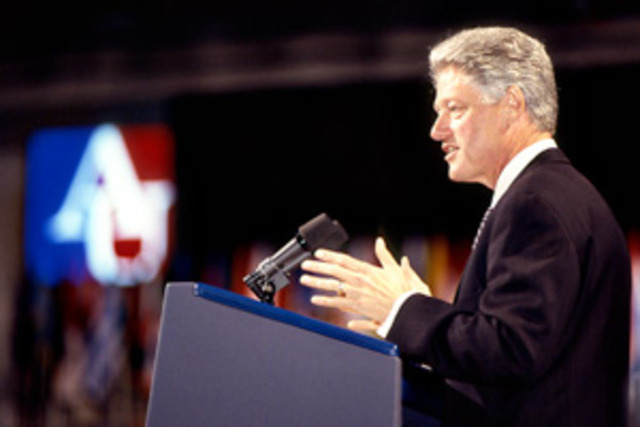 President Clinton Addresses the AU Community
