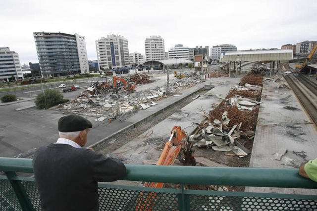 Las vías se despiden