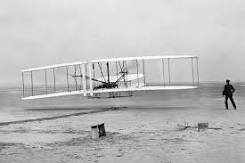 First powered flight