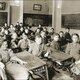 Old photo of classroom