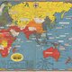 1944 map of the world showing events of world war ii