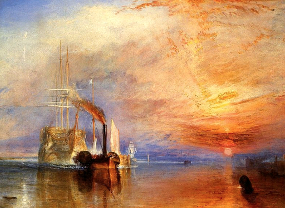 El darrer viatge del buc de guerra Temerari