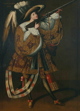 Angel with Arquebus, Asiel Timor Dei