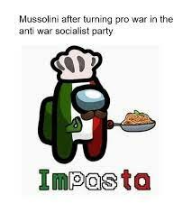 Mussolini Kicked Out of Socialist Party for Pro-Nationalistic Sentiments regarding WWI