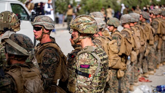 Allied Forced withdraw from Afghanistan