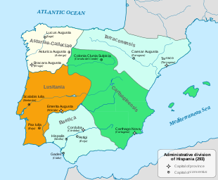 La Spagna diventa una provincia Romana