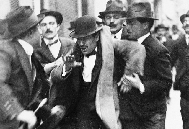 Mussolini Brought Down by a Coup