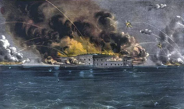 Fort Sumter, 1861