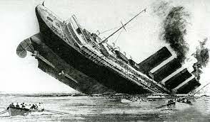Lusitania Sinks