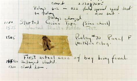 El primer bug registrado