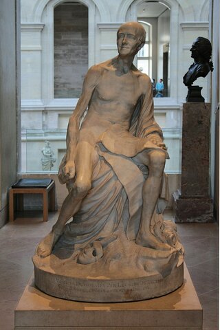 Voltaire desnudo- Jean Antoine Houdon
