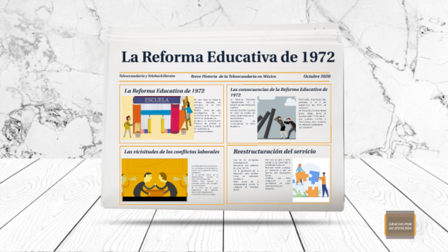 Reforma en todos los niveles educativos