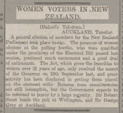 New Zealand; Election Act