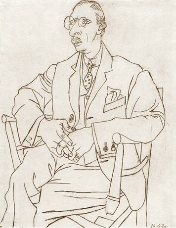 Retrato de Igor Stravinsky