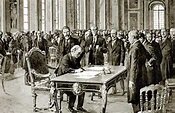 Treaty of Versailles signed