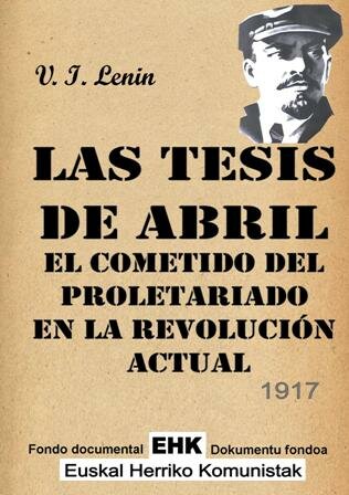 Tesis d'Abril, de Lenin
