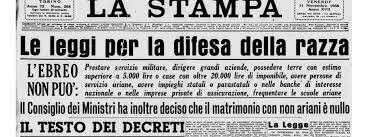 "Leggi razziali" in Italia