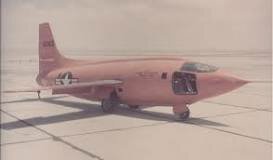 Aircraft exceeds speed of sound