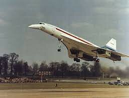 First supersonic transport flight