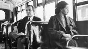 Rosa Parks refuses her seat