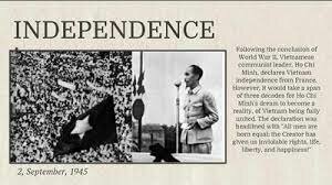vietnam declares independence