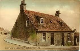 The birth of Andrew Carnegie