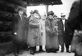 He brought his family to America