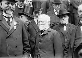 Andrew Carnegie retired