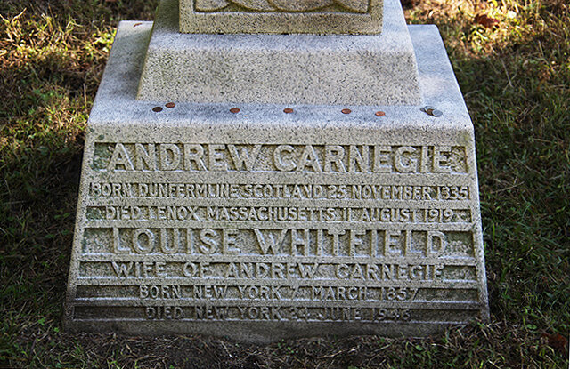 Andrew Carnegie Dies