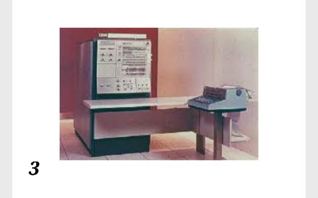 Tercera generación de computadoras IBM 360