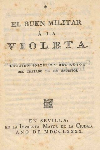 Obra: El buen militar a la violeta ( neoclásica)