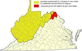 West Virginia splits off