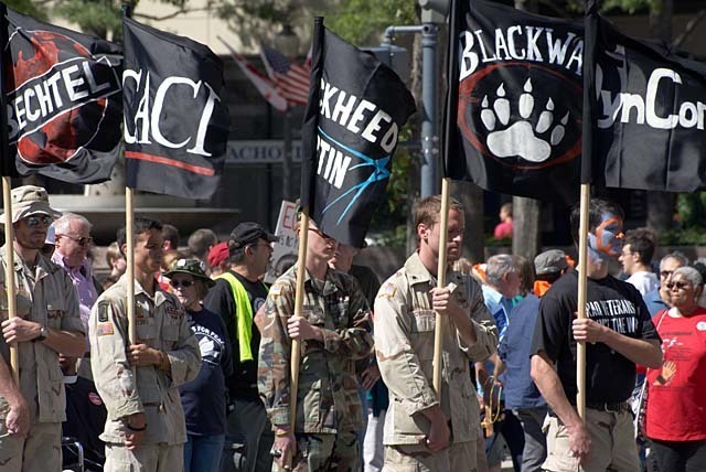 100,000 demonstrate against the war in New York City