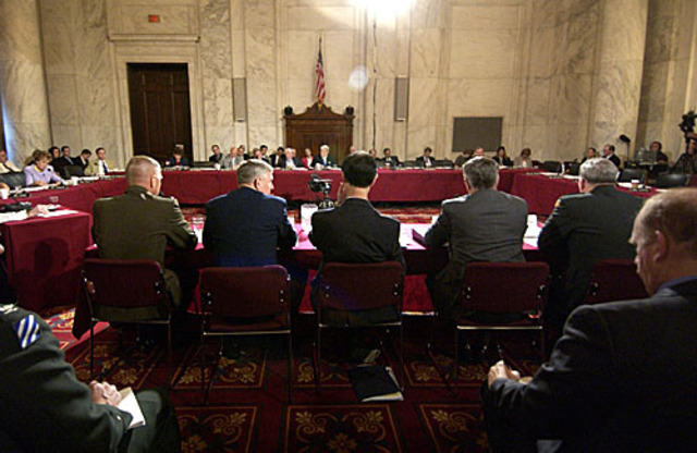 Senate Hearings On War
