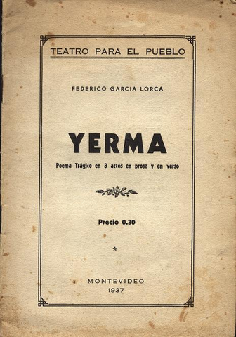 Escritura y publicación de Yerma