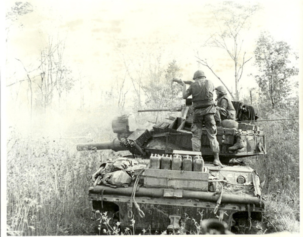 Nixon orders invasion of Cambodia