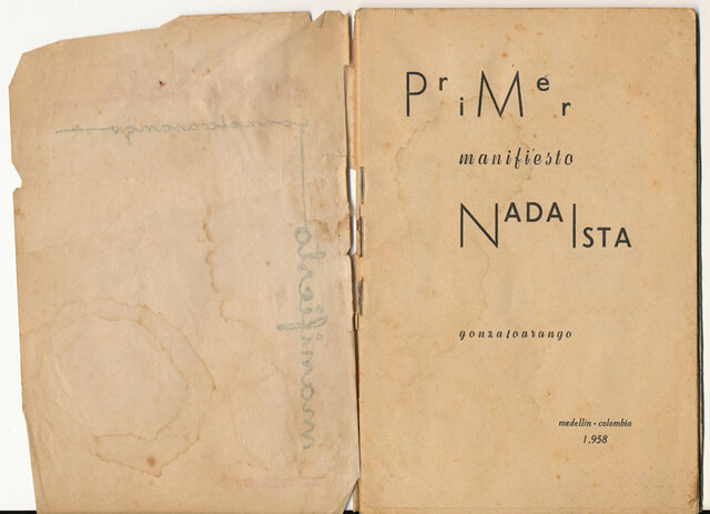 primer manifiesto nadaista