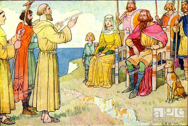 Pope Gregory sends missionaries to England