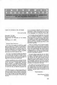 Una nación en riesgo