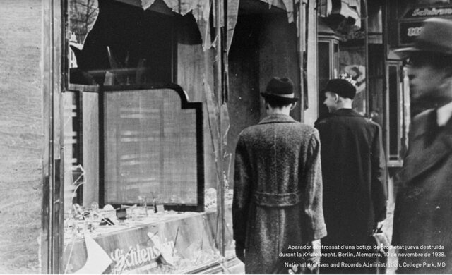 Noche de los cristales rotos.
