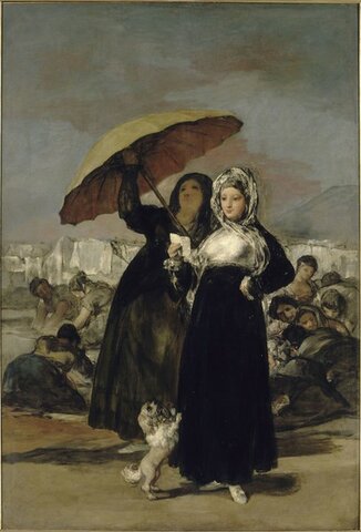 Las jóvenes de Goya