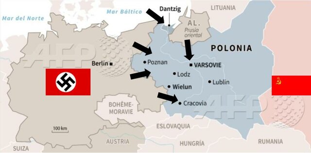 Alemania invade Polonia