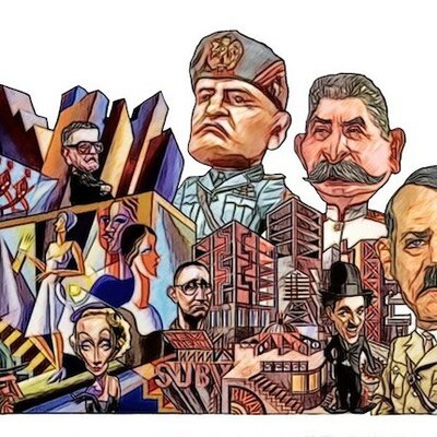 Timeline: Revolución rusa y Periodo entre guerras