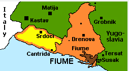 D’Annunzio takes Fiume