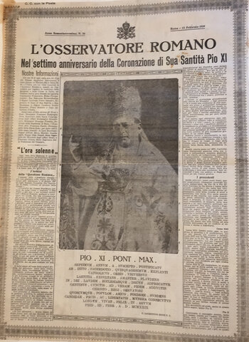 Lateran Treaty with Pope