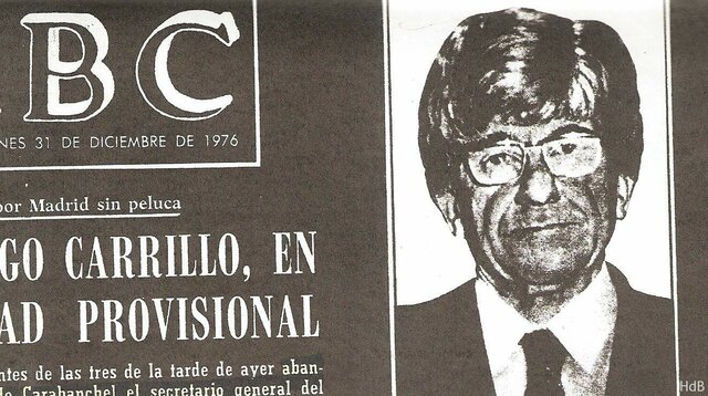 Detención del secretario del P.C.E., Santiago Carrillo, al que se pondrá en libertad el día 30 de diciembre.