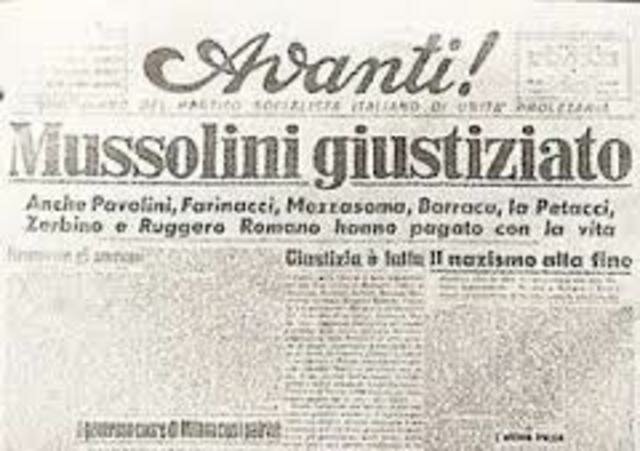 Mussolini Begins Work As Editor For Socialist Party Newspaper "Avanti!"
