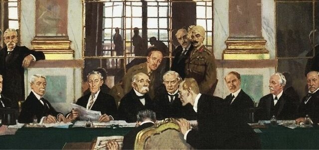 Firma del Tratado de Versalles