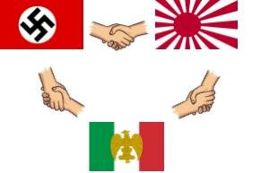 Firma del pacto del eje